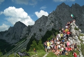 Da SCHILPARIO salita al PASSO DI CORNA BUSA e al PIZZO CAMINO il 9 luglio 2011 - FOTOGALLERY